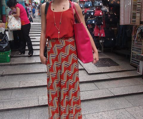 Meetig a great fashion blogger on the street　香港ブロガーとの偶然で必然の出会い