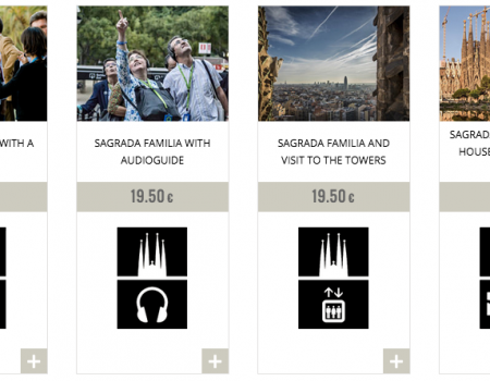 Sagrada Familia-チケットの取り方と、頂上とガウディ博物館