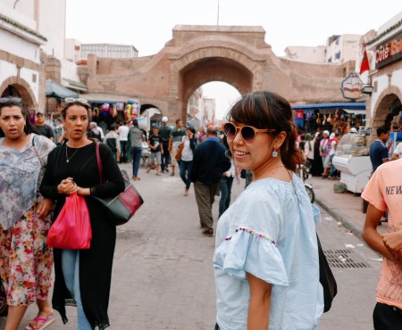 モロッコに到着！まずは癒しの港町エッサウィラの市場へ。Essaouira, Morocco