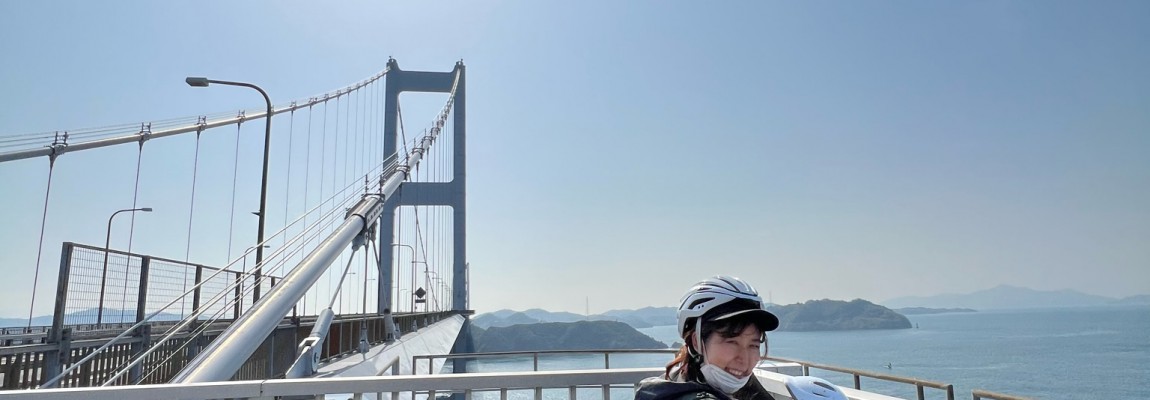 愛媛香川①しまなみ海道へ　Shimanami Kaido Cycling　トラブルも！